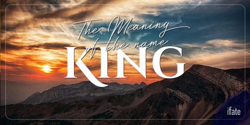 What Does King Mean As A Name