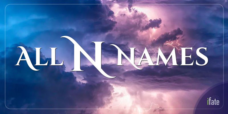 All Names Beginning With N
