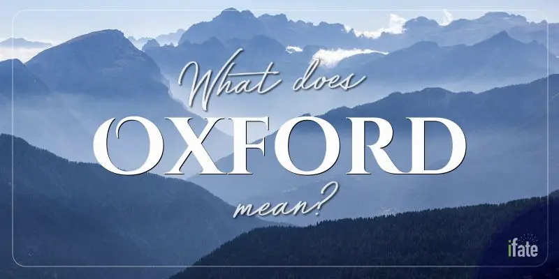 Oxford Name Meaning