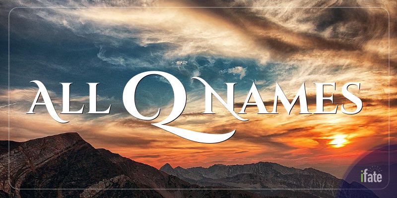 All Names Beginning With Q
