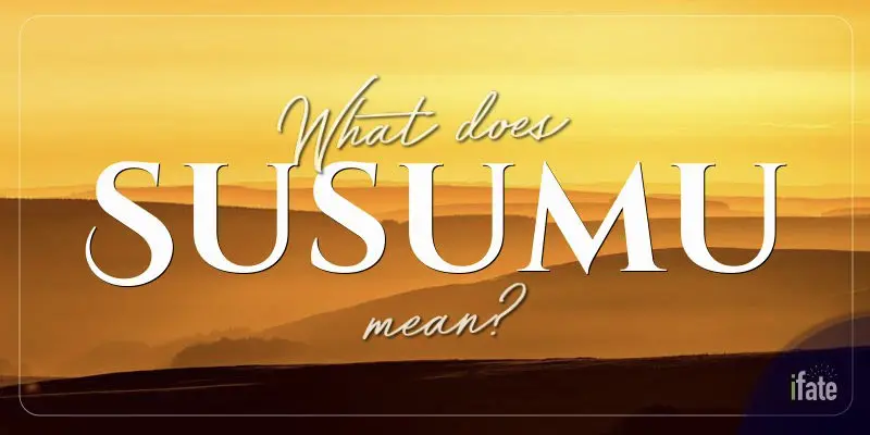 The First Name Susumu: What it means, and why numerologists love it