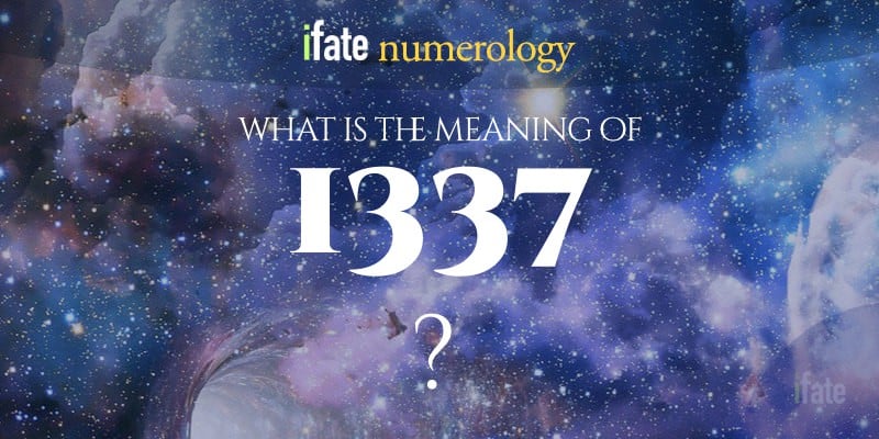 Number The Meaning of the Number 1337