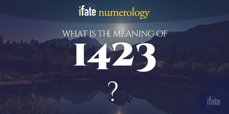 What does 1423 mean in code?