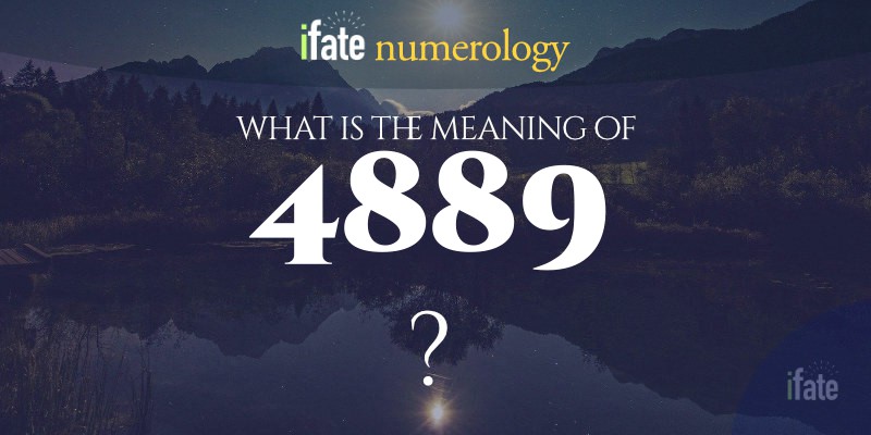 the number 4889 meaning