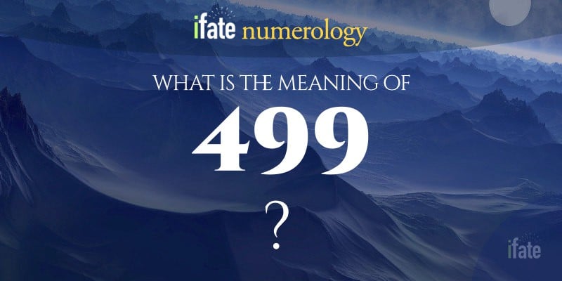 the number 499 meaning