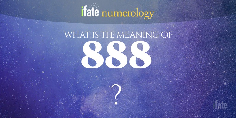 what does the number 888 mean in astrology