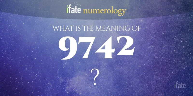 The Meaning of the Number 9742