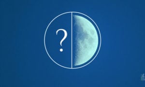 What is a half moon?
