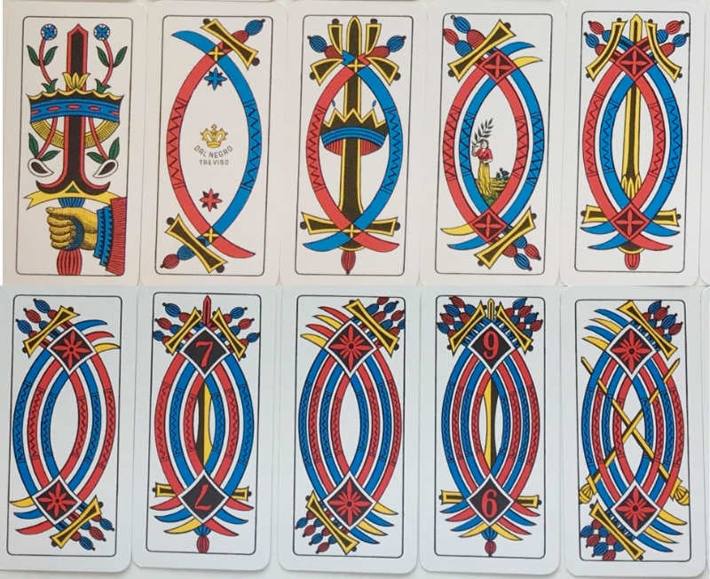 tarot de marseille suit of swords