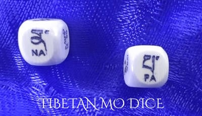 Tibetan Mo dice